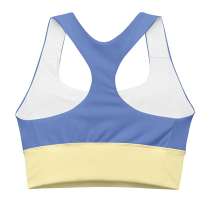 Marine Blue Sports Bra | High-Intensity Support