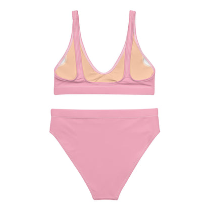 Light Pink High-Waisted Bikini Set