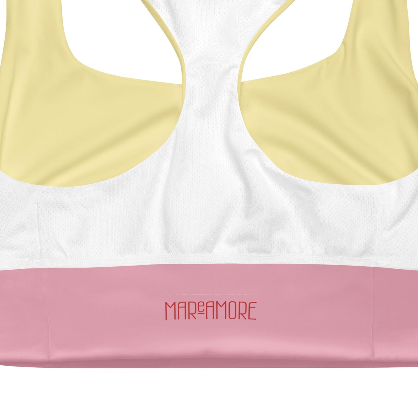 Light Yellow Sports Bra | High-Intensity Support