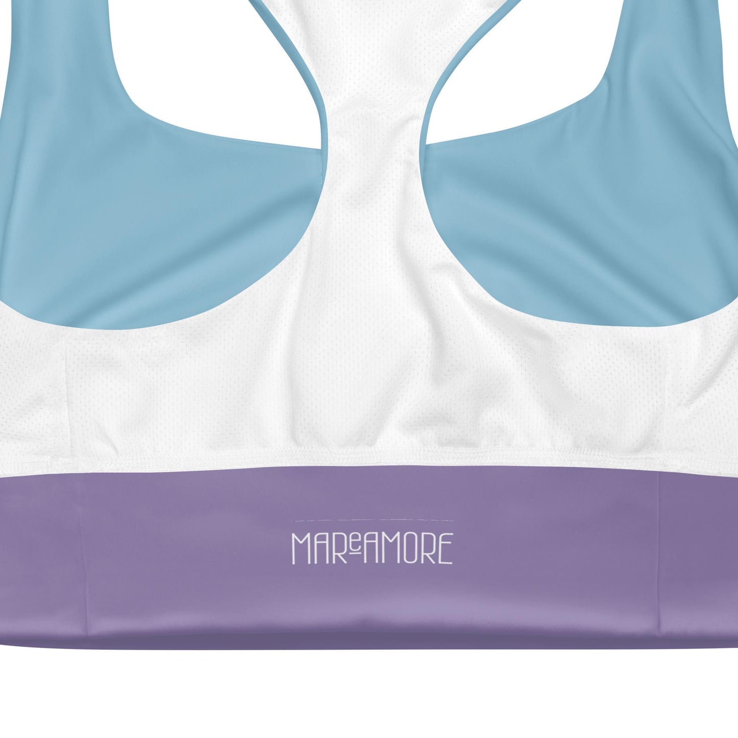 Light Blue Sports Bra | High-Intensity Support