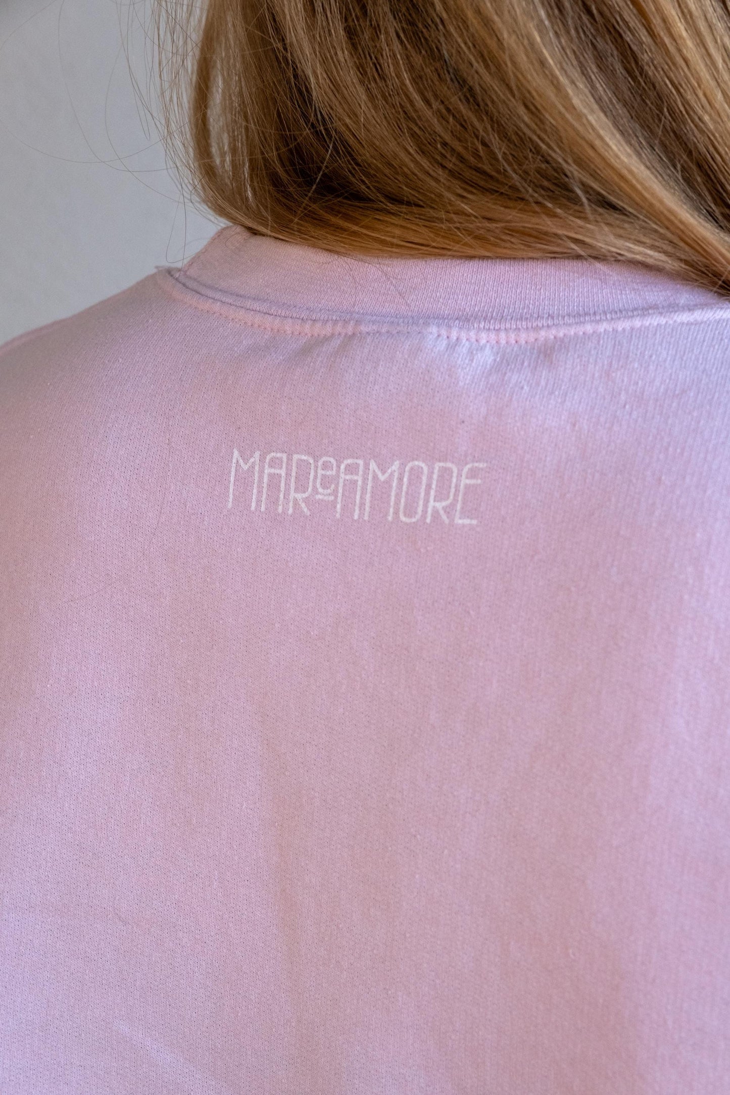 CIN, CIN! Embroidered Pink Sweatshirt