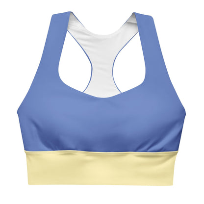 Marine Blue Sports Bra | High-Intensity Support