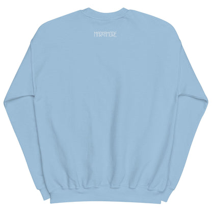 CIN, CIN! Embroidered Blue Sweatshirt