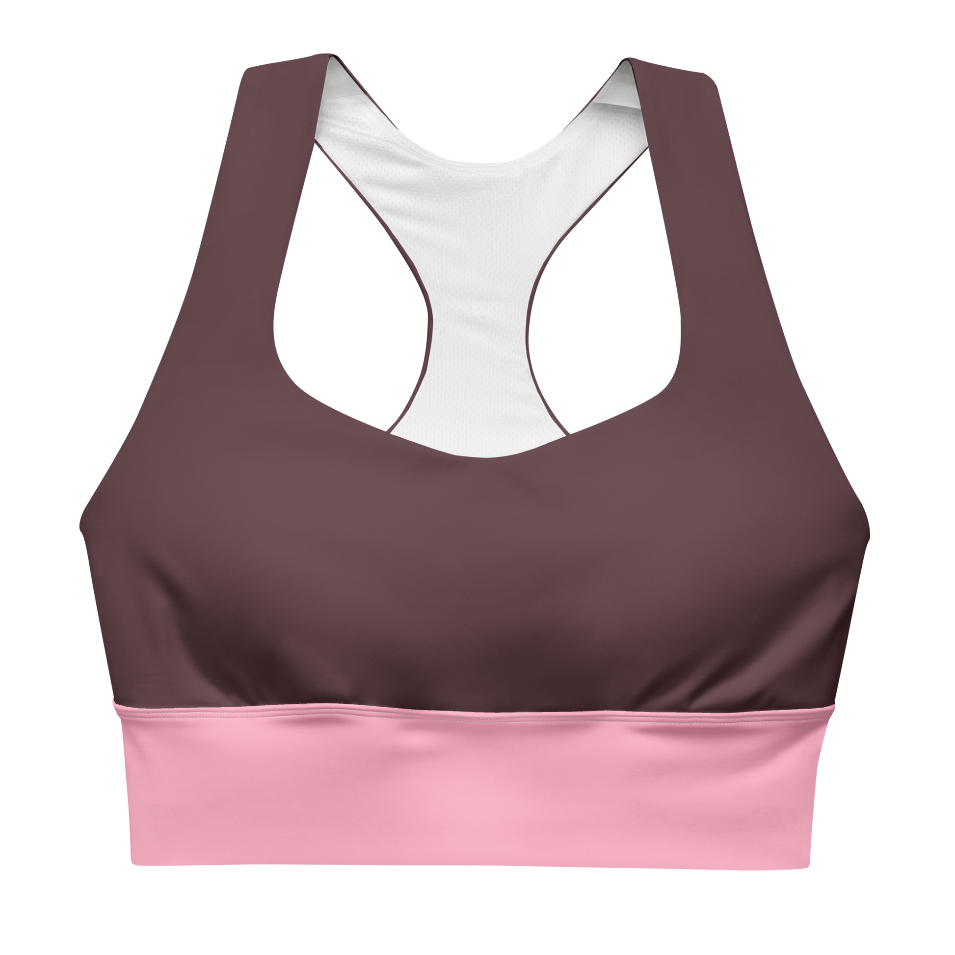 all-over-print-recycled-longline-sports-bra-brown-pink