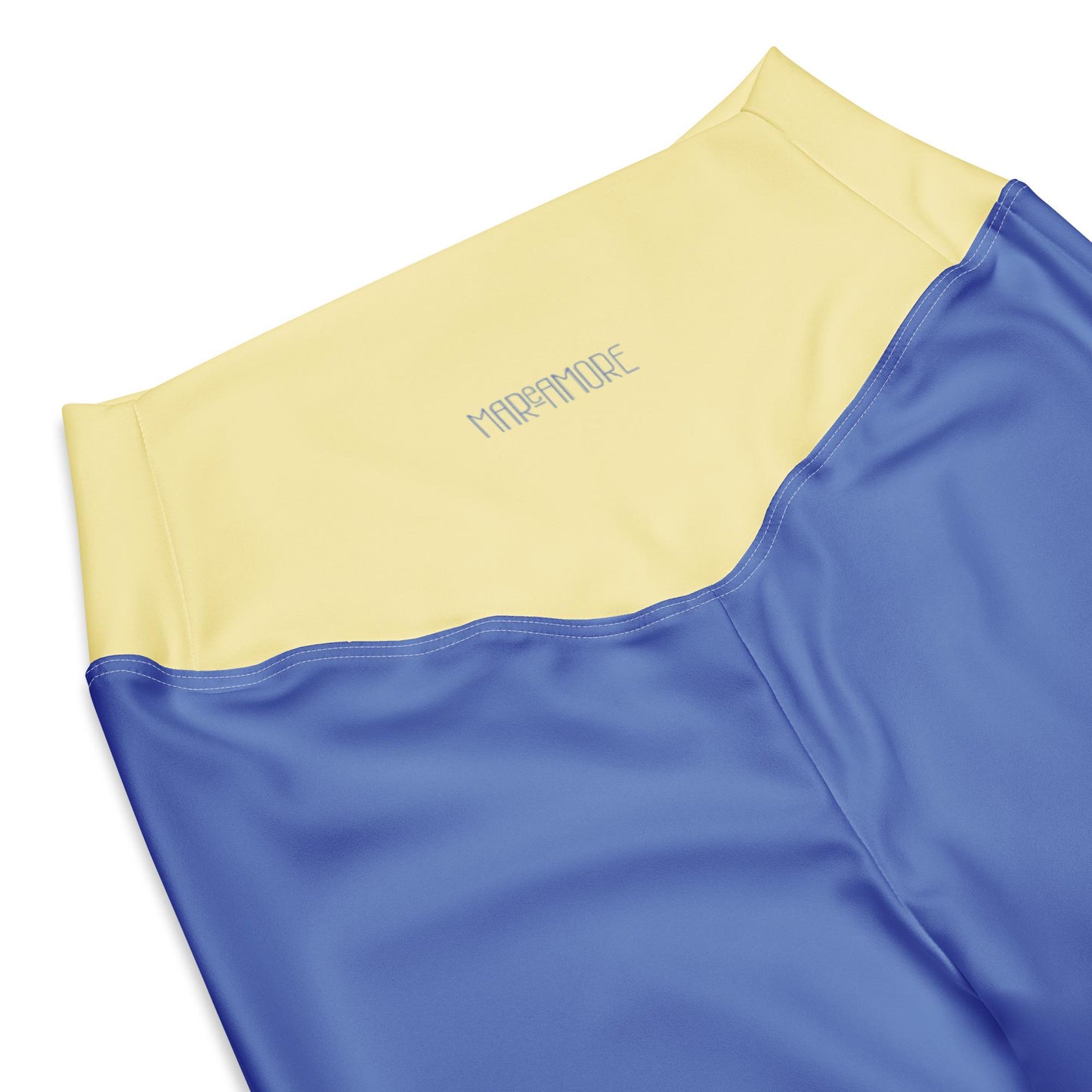 Marine Blue High-Waisted Flare Leggings | Yoga Pants
