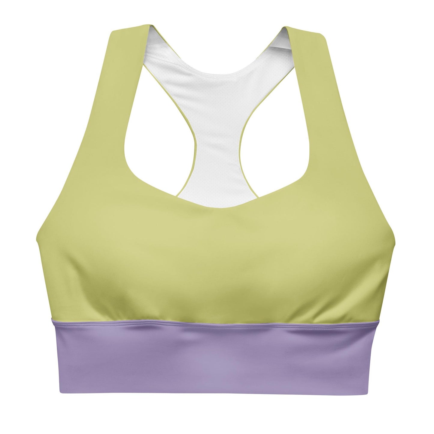Lime Green Sports Bra | High-Intensity Support