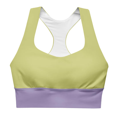 Lime Green Sports Bra | High-Intensity Support