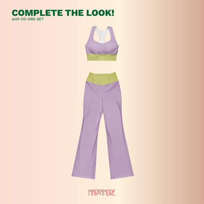 Violet Sports Bra | High-Intensity Support