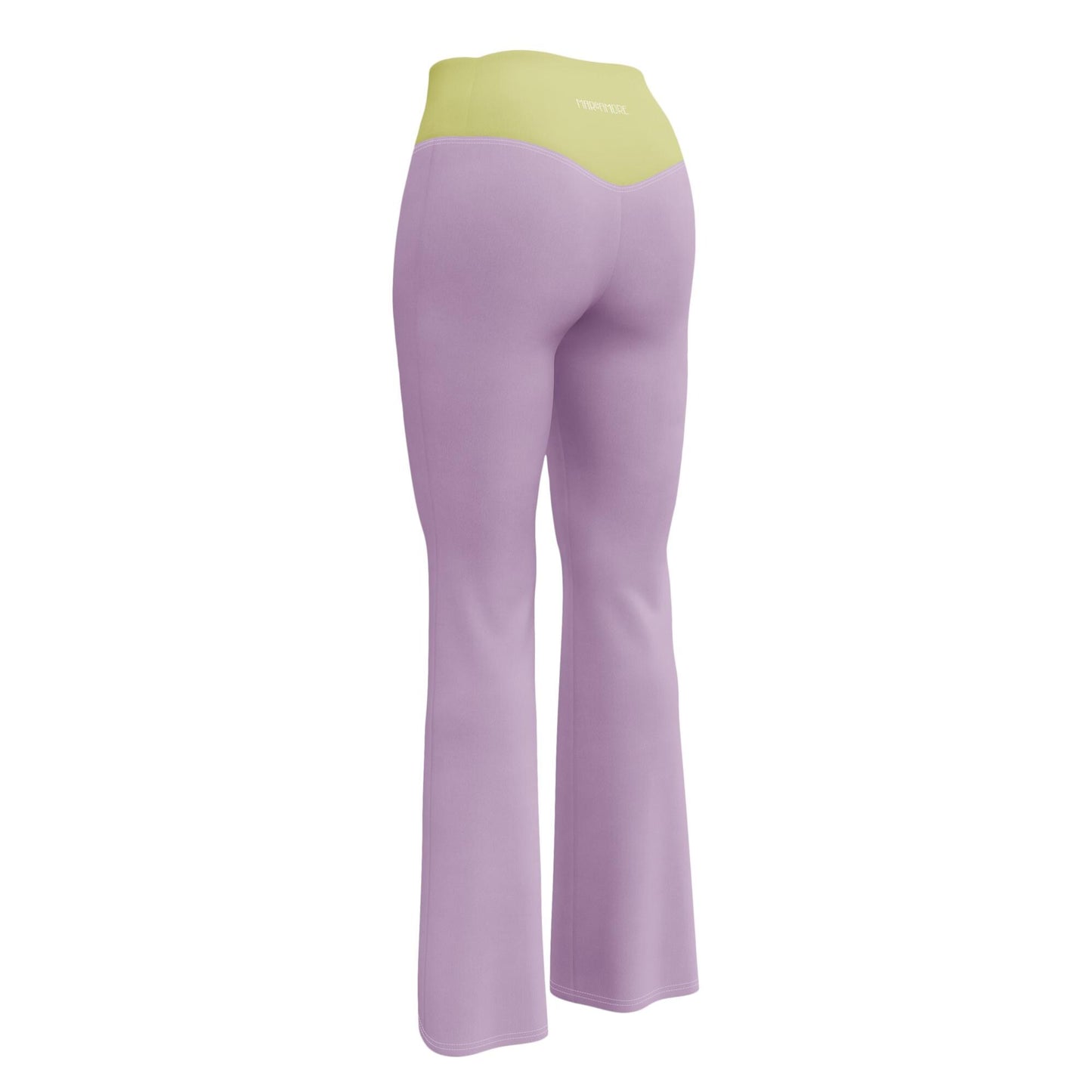 Violet High-Waisted Flare Leggings | Yoga Pants
