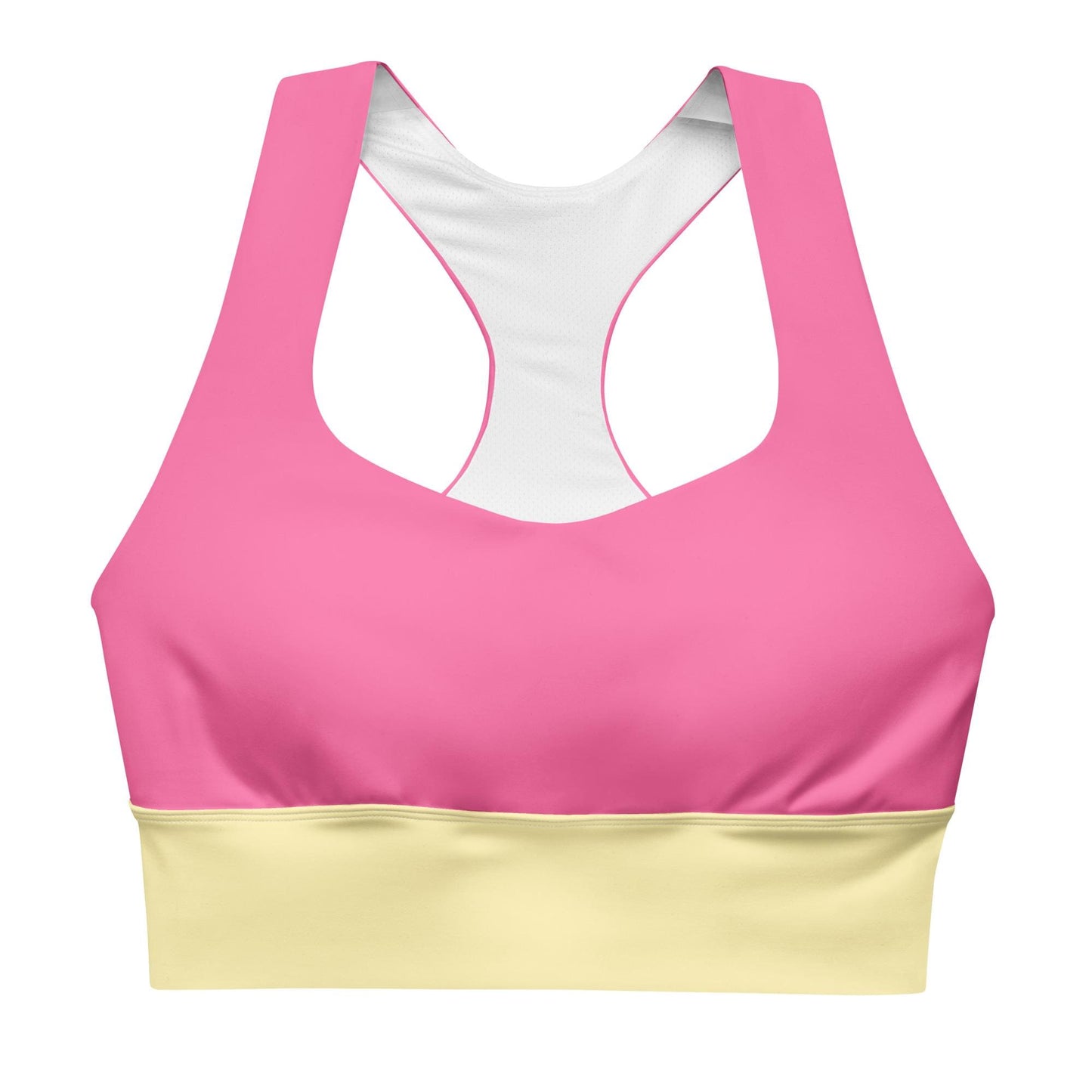 Fuchsia Pink Sports Bra | High-Intensity Support