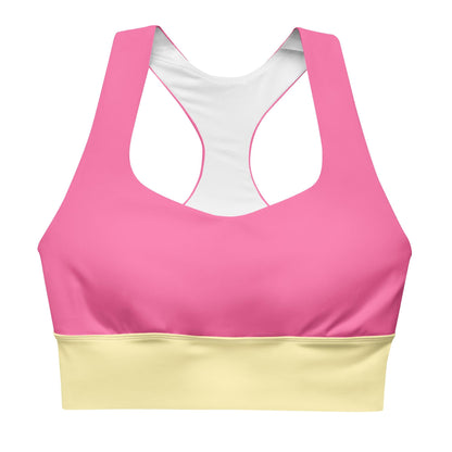 Fuchsia Pink Sports Bra | High-Intensity Support
